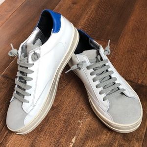 P448 John leather & suede